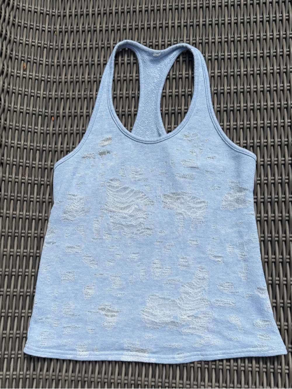 Alo Distressed Racerback Tank Top - Picture 16 of 16